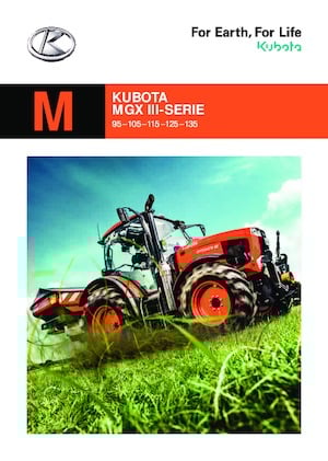 4WD Tractors Kubota M 105 GX III