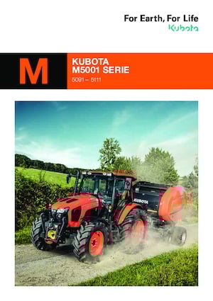 4WD Tractors Kubota M5111