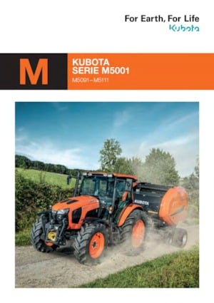 4WD Tractors Kubota M5111