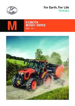 4WD Tractors Kubota M5111