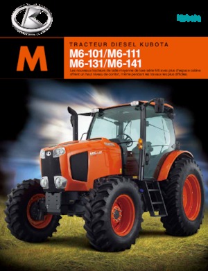 4WD Tractors Kubota M 6-111
