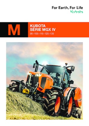 4WD Tractors Kubota M105GX-IV