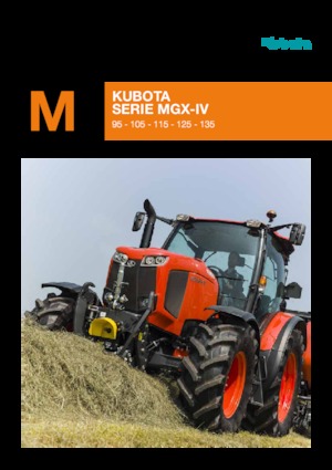 4WD Tractors Kubota M105GX-IV