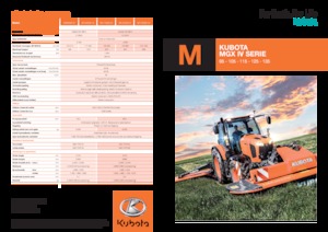 4WD Tractors Kubota M105GX-IV