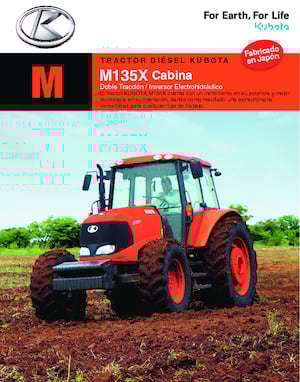 4WD Tractors Kubota M135X