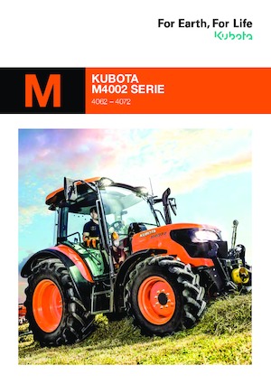 4WD Tractors Kubota M4072