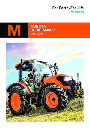 4WD Tractors Kubota M4062