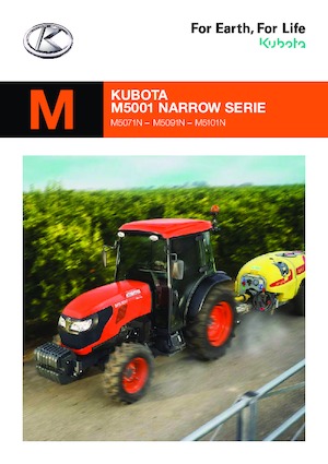 Traktörler 4wd Kubota M5091N