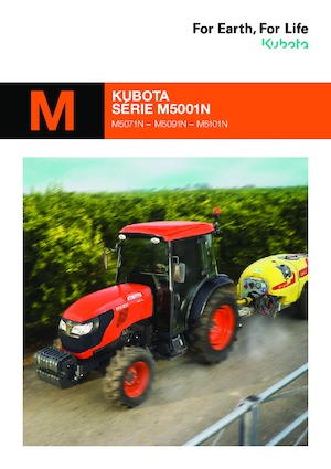 4WD Tractors Kubota M5101N