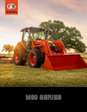 4WD Tractors Kubota M7060HD12