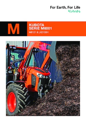 4WD Tractors Kubota M6121