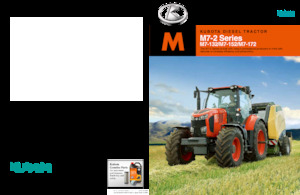 Traktörler 4wd Kubota M7-152 Deluxe