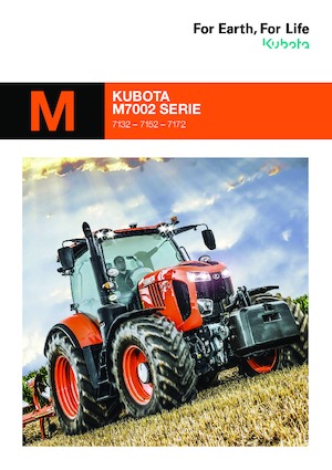 4WD Tractors Kubota M7172