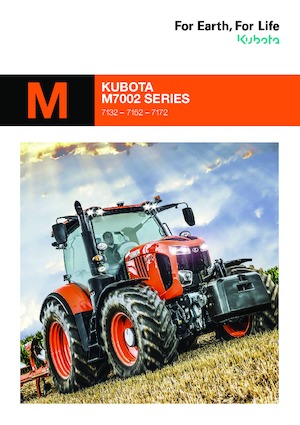 4WD Tractors Kubota M7132