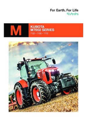 4WD Tractors Kubota M7152