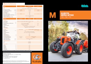 4WD Tractors Kubota M7132