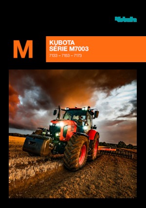 4WD Tractors Kubota M7133