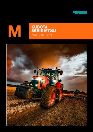 4WD Tractors Kubota M7173