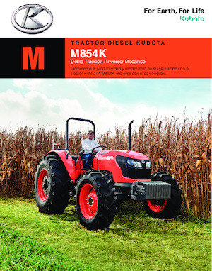 Traktörler 4wd Kubota M854K