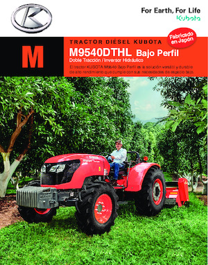 Traktörler 4wd Kubota M9540LP