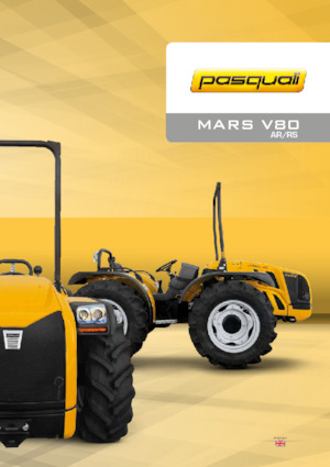 4WD Tractors Pasquali Mars V7.80 AR