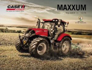 4WD Tractors Case IH Maxxum 135