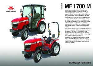 4WD Tractors Massey Ferguson MF 1740 M HP
