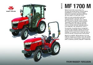 4WD Tractors Massey Ferguson MF 1735 M HP