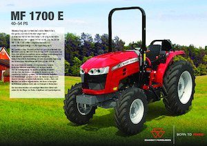 Traktörler 4wd Massey Ferguson MF 1740 E MP