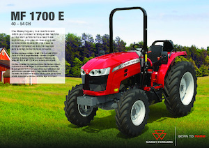 Traktörler 4wd Massey Ferguson MF 1740 E MP