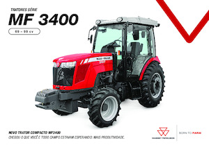 4WD Tractors Massey Ferguson MF 3406