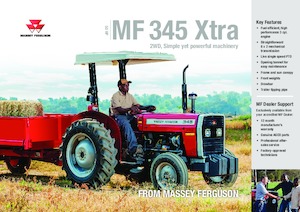 4WD Tractors Massey Ferguson MF 345 Xtra