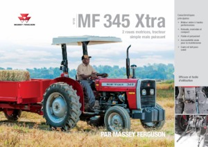 4WD Tractors Massey Ferguson MF 345 Xtra