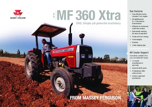 4WD Tractors Massey Ferguson MF 360 Xtra