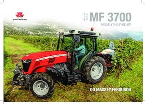 4WD Tractors Massey Ferguson MF 3707 S