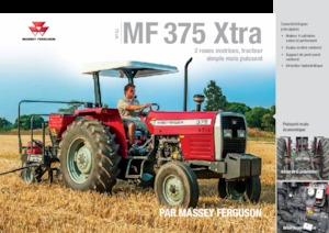 4WD Tractors Massey Ferguson MF 375 Xtra