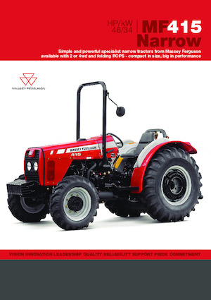 4WD Tractors Massey Ferguson MF 415