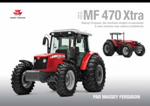 4WD Tractors Massey Ferguson MF 470 Xtra
