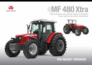 4WD Tractors Massey Ferguson MF 480 Xtra