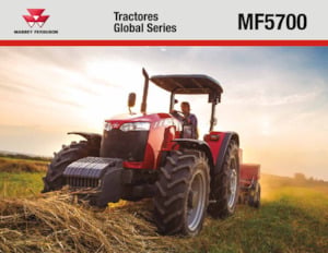 Traktörler 4wd Massey Ferguson MF 5709