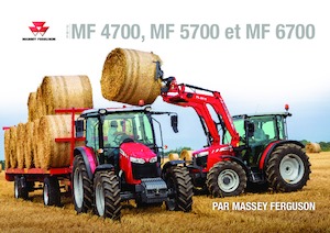 4WD Tractors Massey Ferguson MF 5709 MR