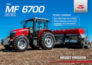 Traktörler 4wd Massey Ferguson MF 6711 