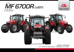 4WD Tractors Massey Ferguson MF 6713R