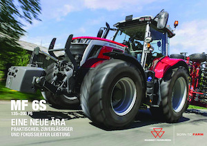 4WD Tractors Massey Ferguson MF 6S.180