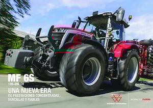 4WD Tractors Massey Ferguson MF 6S.180