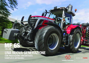 4WD Tractors Massey Ferguson MF 6S.180