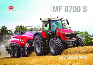 4WD Tractors Massey Ferguson MF 8732 S 