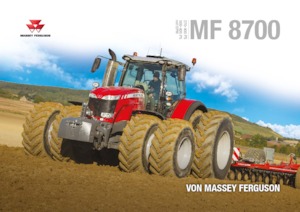 Traktörler 4wd Massey Ferguson MF 8740 S