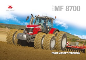 Traktörler 4wd Massey Ferguson MF 8740 S