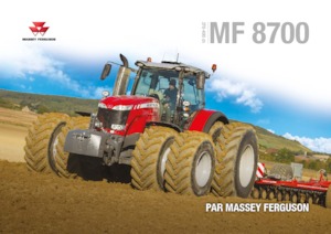 Traktörler 4wd Massey Ferguson MF 8740 S